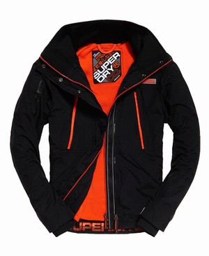 Superdry Arctic SD-Wind Attacker Férfi Kabát Fekete/Barna | YFBEU0867